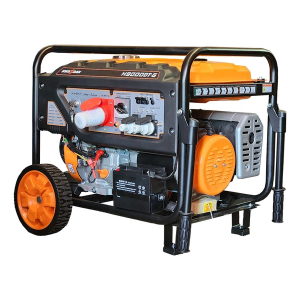 موتور برق 8.5 کیلووات 3 فاز هواسدان H9000DT-G - 4