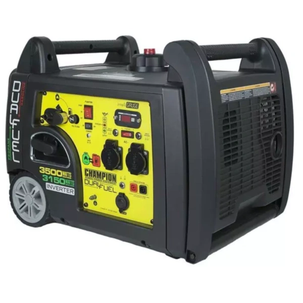 موتور برق بی صدا دو گانه سوز چمپیون مدل 3500E - 2